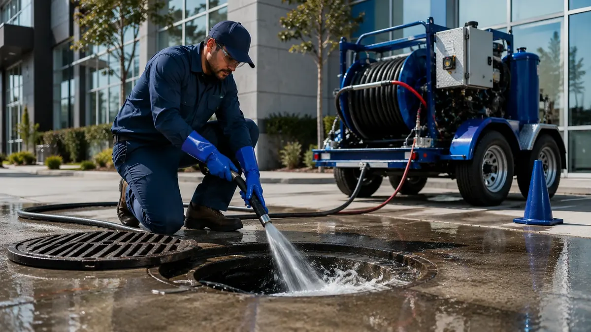 Commercial Hydro Jet Drain Cleaning in Rancho Santa Margarita