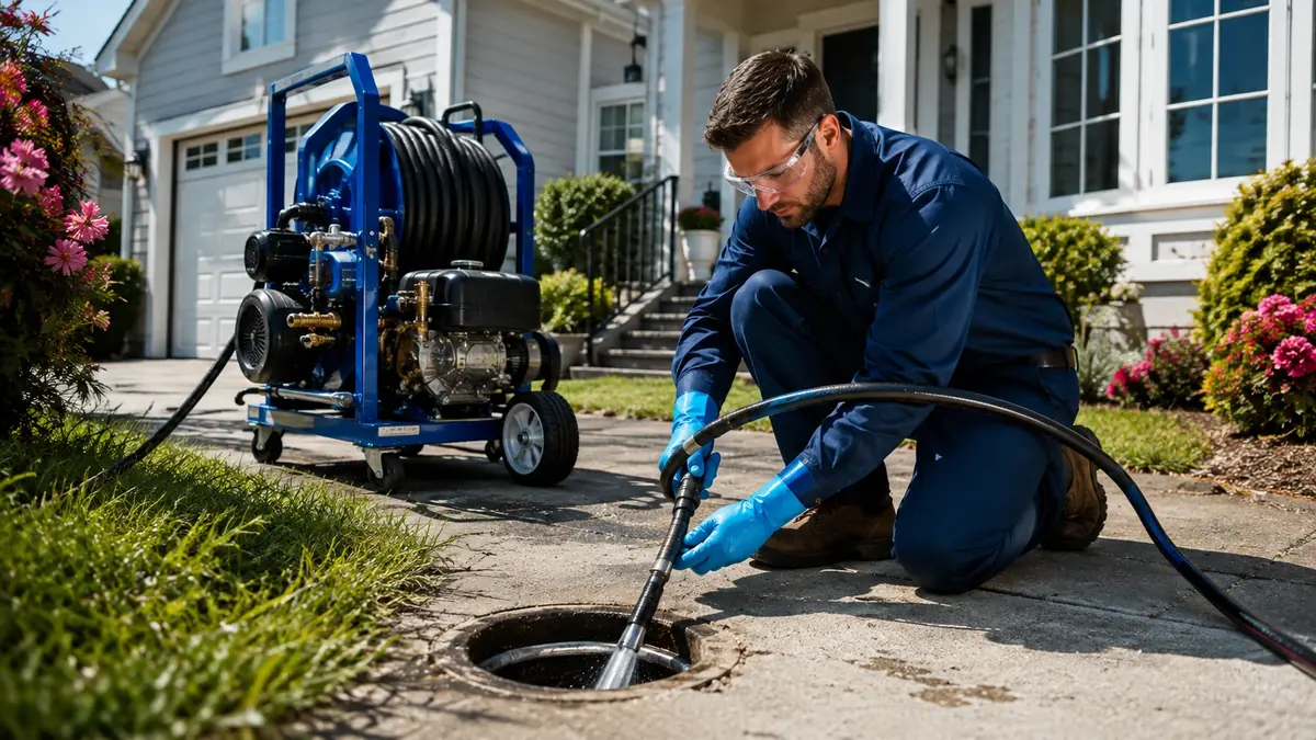 Residential Hydro Jet Drain Cleaning in Rancho Santa Margarita